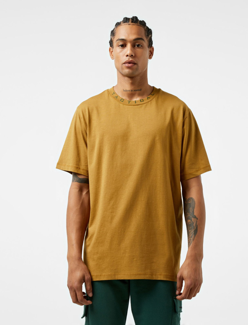 Tacticalwolves Wolf Erkek Kahverengi T-Shirt Tacticalwolves Wolf Erkek Kahverengi T-Shirt