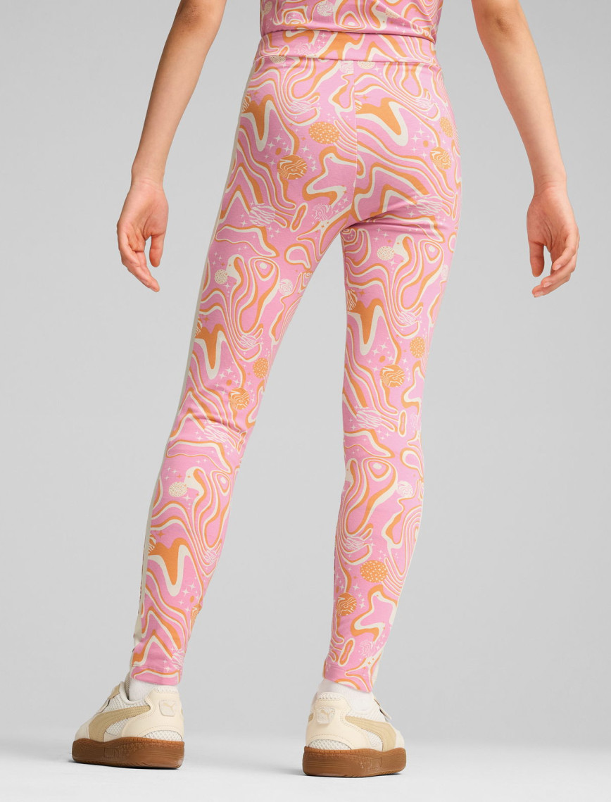 Puma Lava Land Leggings Çocuk Pembe Tayt Puma Lava Land Leggings Çocuk Pembe Tayt