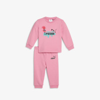 Puma X Trolls Crew Bebek Pembe Eşofman Takımı Puma X Trolls Crew Bebek Pembe Eşofman Takımı