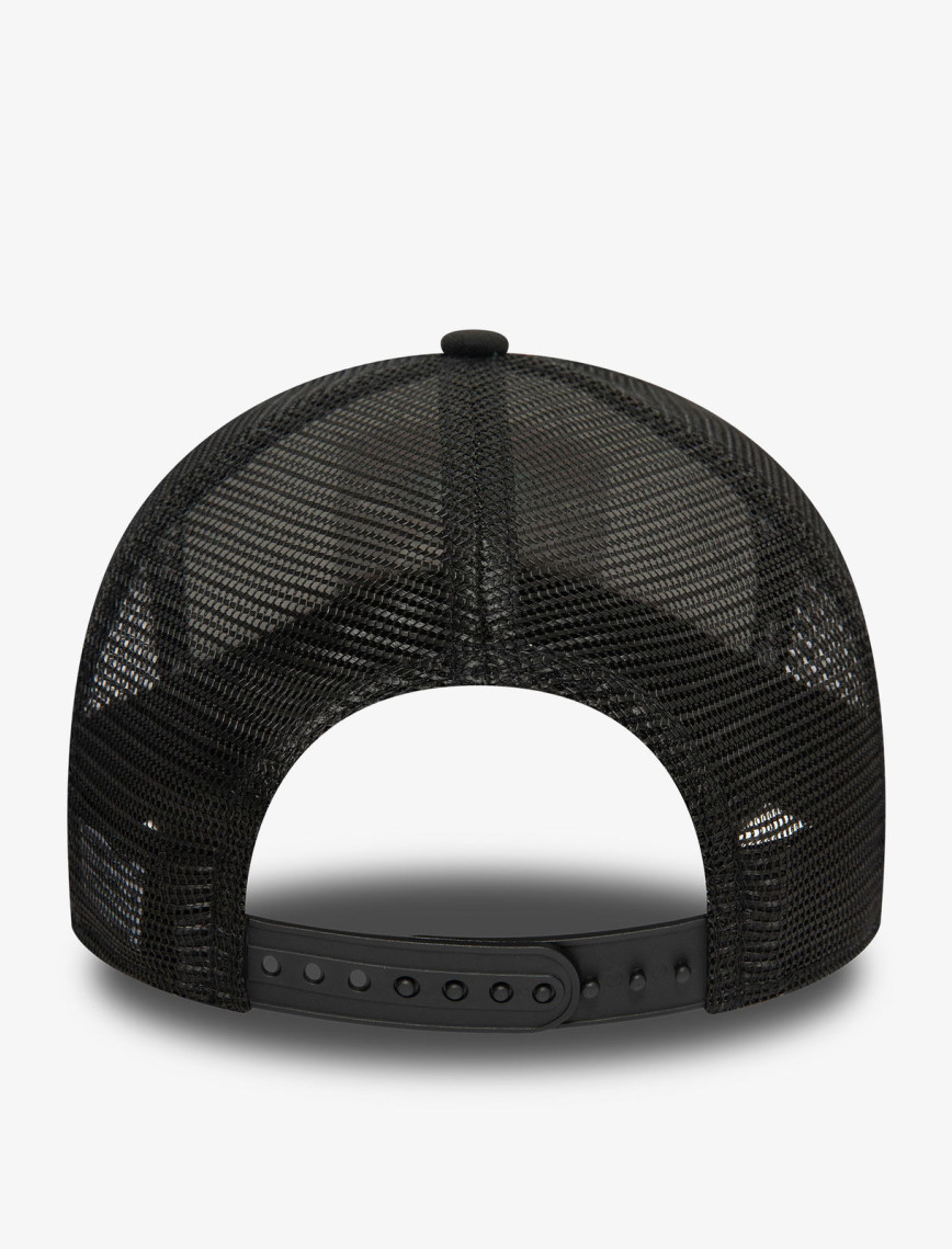 New Era Graphic Print Trucker Newera Blk Unisex Siyah Şapka New Era Graphic Print Trucker Newera Blk Unisex Siyah Şapka