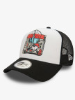 New Era Graphic Print Trucker Newera Blk Unisex Siyah Şapka New Era Graphic Print Trucker Newera Blk Unisex Siyah Şapka