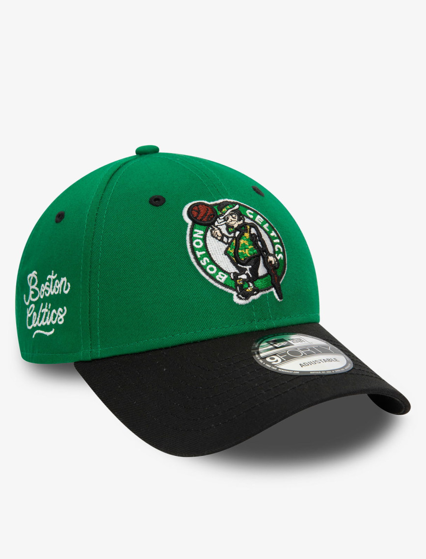 New Era NBA Side Patch 9Forty Boston Celtics Unisex Yeşil Şapka New Era NBA Side Patch 9Forty Boston Celtics Unisex Yeşil Şapka