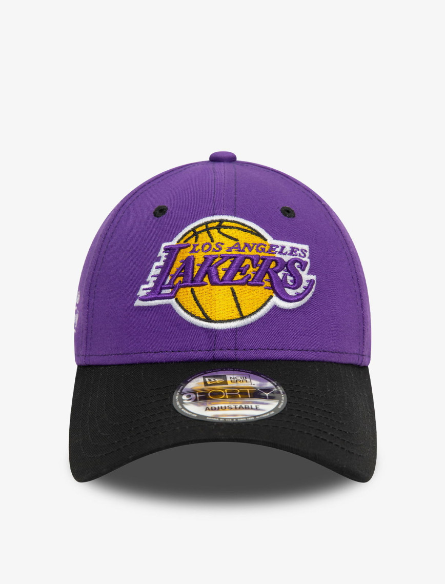 New Era Nba Side Patch 9Forty LA Lakers Unisex Mor Şapka New Era Nba Side Patch 9Forty LA Lakers Unisex Mor Şapka