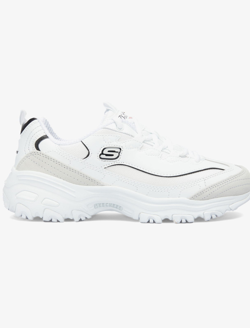 Skechers D'Lites New Heat Kadın Beyaz Spor Ayakkabı Skechers D'Lites New Heat Kadın Beyaz Spor Ayakkabı