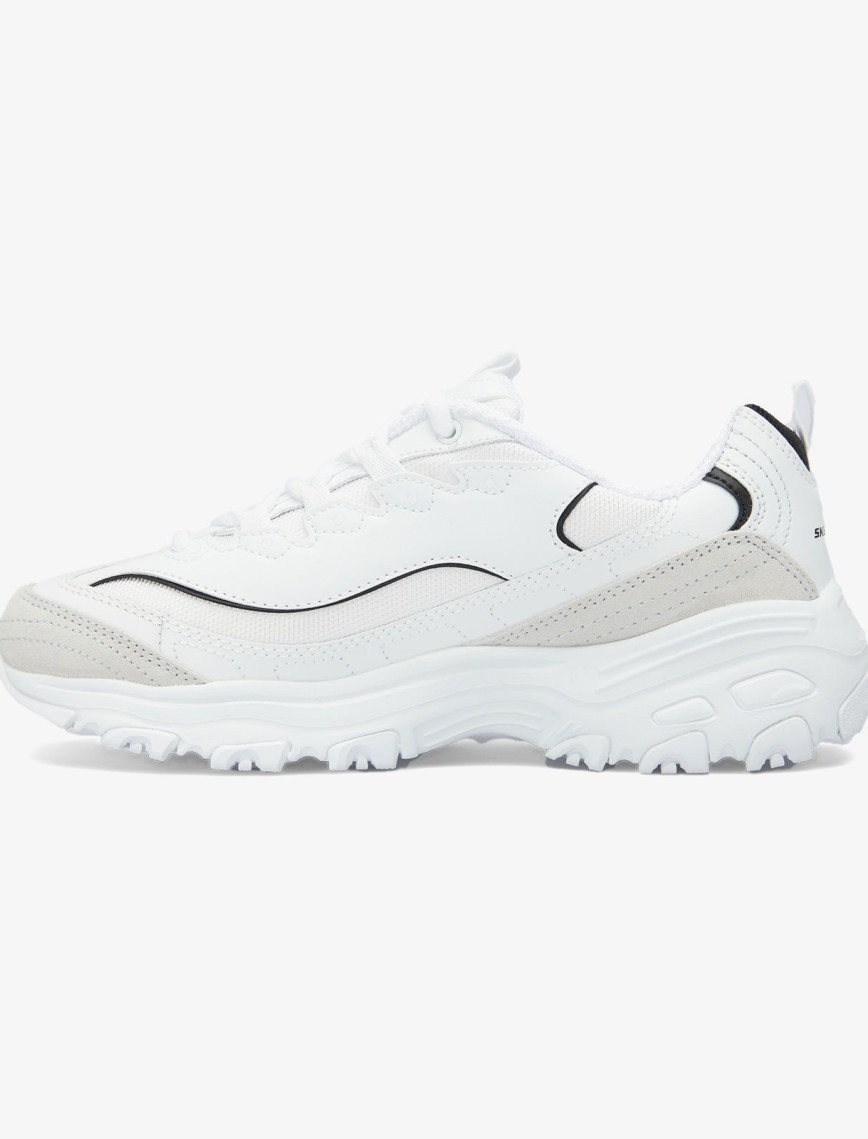 Skechers D'Lites New Heat Kadın Beyaz Spor Ayakkabı Skechers D'Lites New Heat Kadın Beyaz Spor Ayakkabı