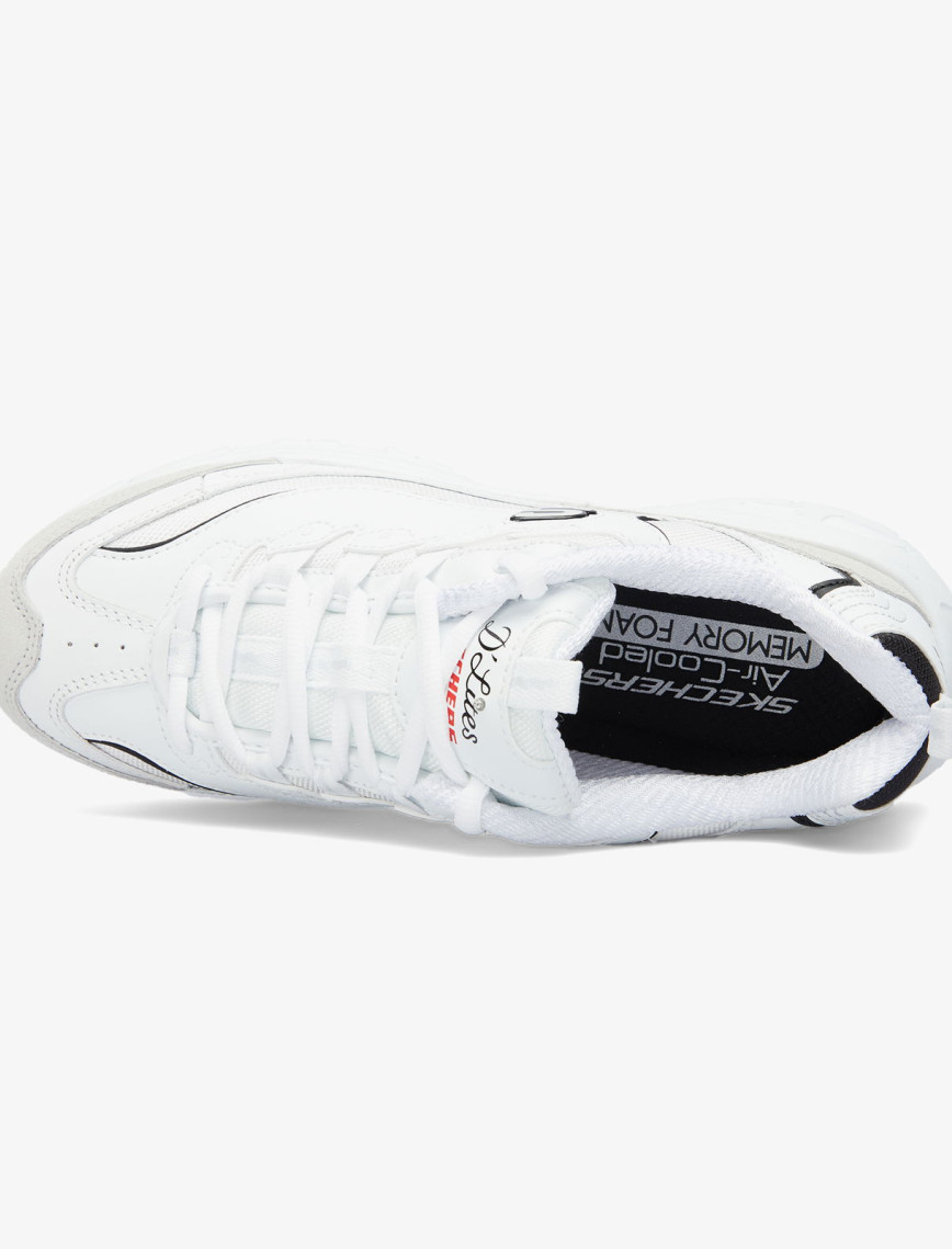 Skechers D'Lites New Heat Kadın Beyaz Spor Ayakkabı Skechers D'Lites New Heat Kadın Beyaz Spor Ayakkabı