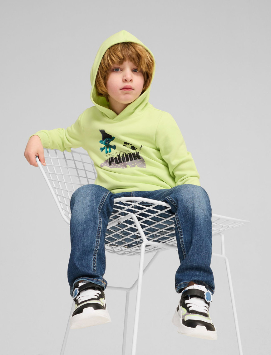 Puma X Trolls Hoodie Çocuk Pembe Hoodie Puma X Trolls Hoodie Çocuk Pembe Hoodie