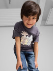 Puma X Trolls Graphic Çocuk Gri T-Shirt