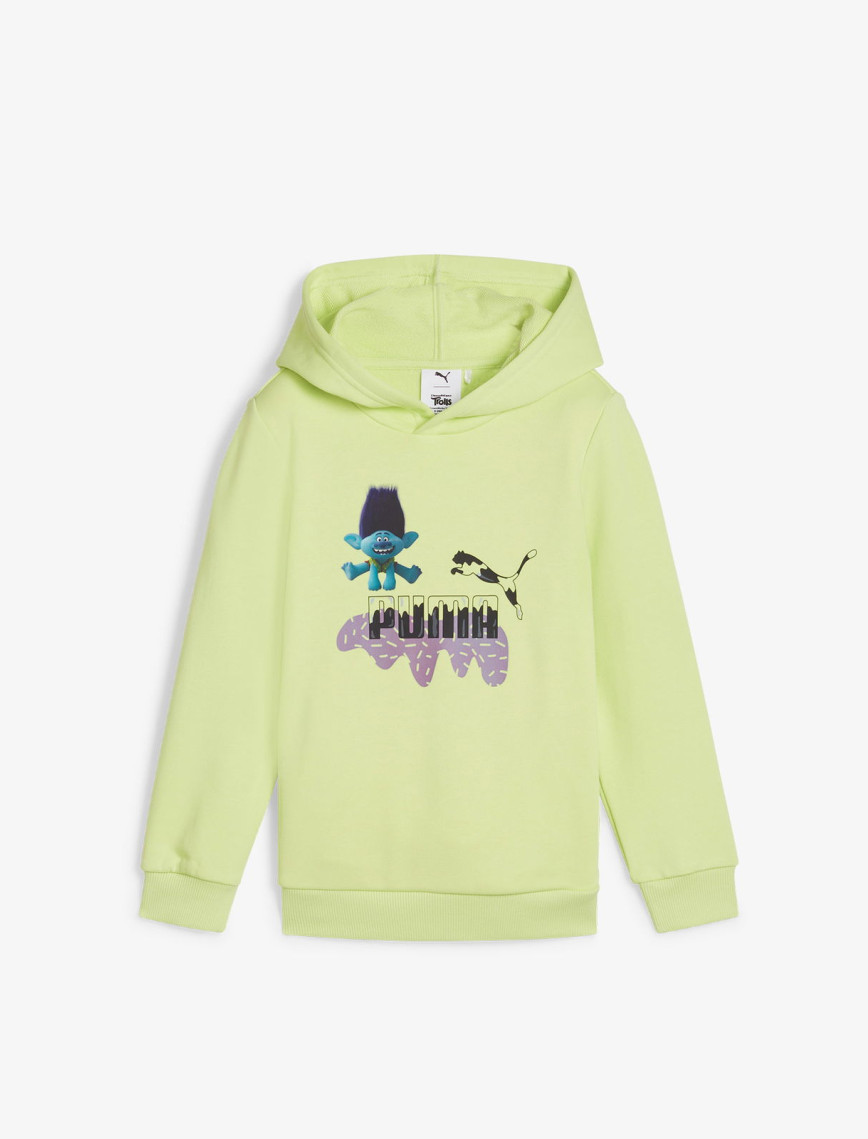 Puma X Trolls Hoodie Çocuk Yeşil Hoodie Puma X Trolls Hoodie Çocuk Yeşil Hoodie