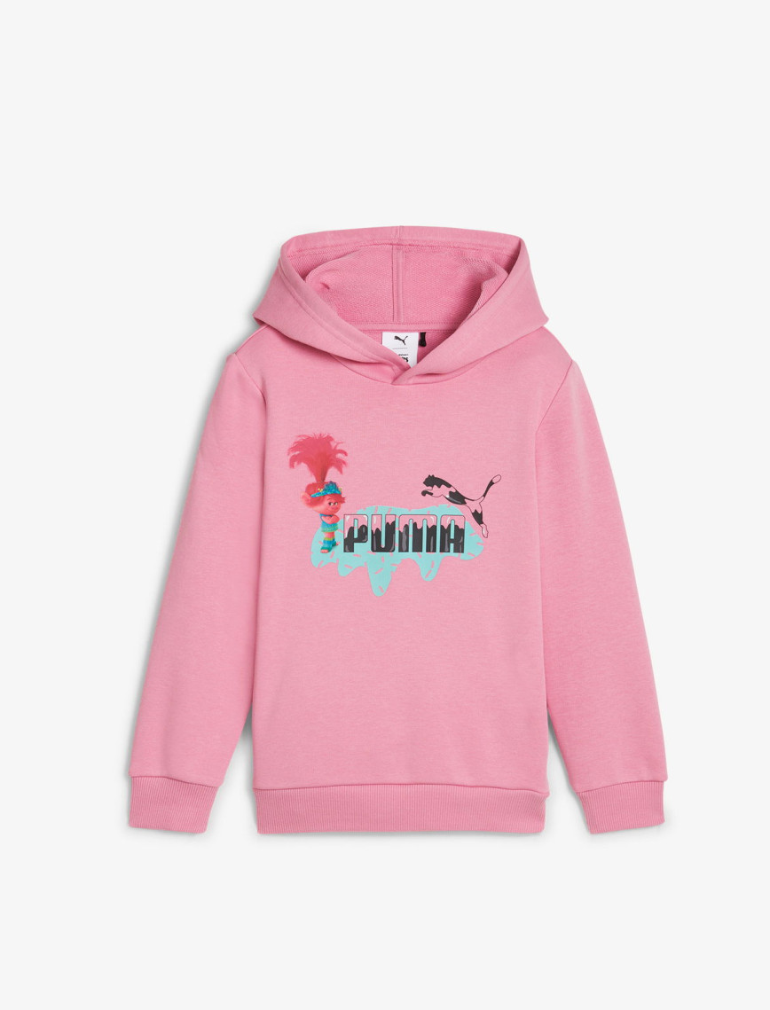 Puma X Trolls Hoodie Çocuk Pembe Hoodie Puma X Trolls Hoodie Çocuk Pembe Hoodie