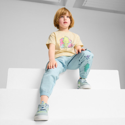 Puma X Trolls Graphic Çocuk Sarı T-Shirt Puma X Trolls Graphic Çocuk Sarı T-Shirt