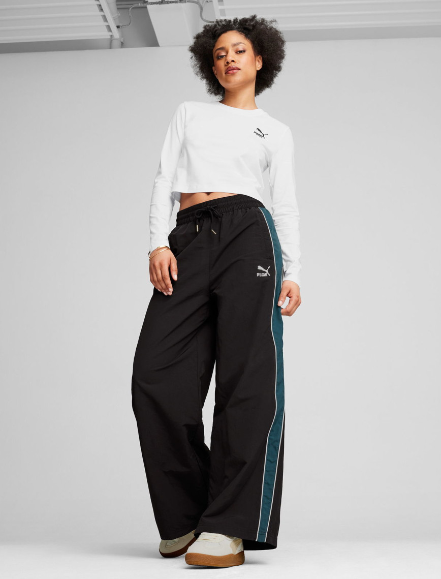 Puma Play Loud T7 Track Kadın Siyah Pantolon Puma Play Loud T7 Track Kadın Siyah Pantolon