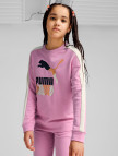 Puma T7 Crew Tr Çocuk Pembe Sweatshirt
