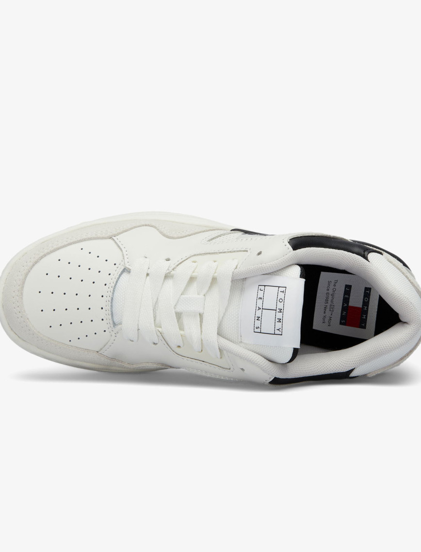 Tommy Jeans New Basket Kadın Siyah Sneaker