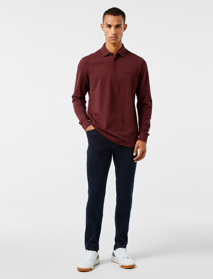 Lacoste Erkek Slim Fit Lacivert Jean Pantolon Lacoste Erkek Slim Fit Lacivert Jean Pantolon