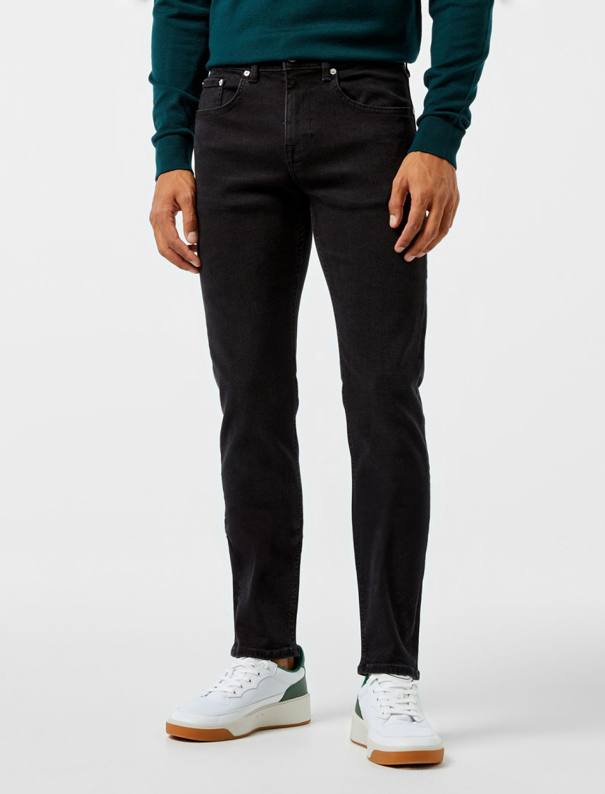 Lacoste Erkek Slim Fit Denim Sİyah Pantolon Lacoste Erkek Slim Fit Denim Sİyah Pantolon