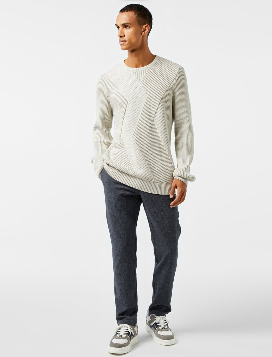 Nautica Erkek Beyaz Regular Fit Triko Nautica Erkek Beyaz Regular Fit Triko