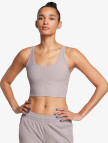 Under Armour Meridian Rib Crop Tank Kadın Gri Atlet Under Armour Meridian Rib Crop Tank Kadın Gri Atlet