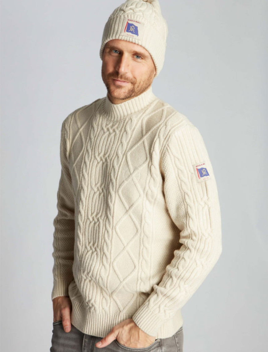 Ekru Erkek Kazak Ekru Erkek Kazak