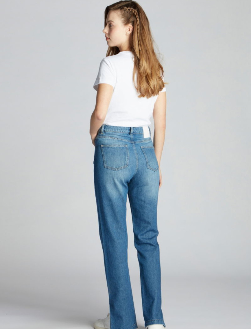 Lacivert Kadın Kot Pantolon Lacivert Kadın Kot Pantolon