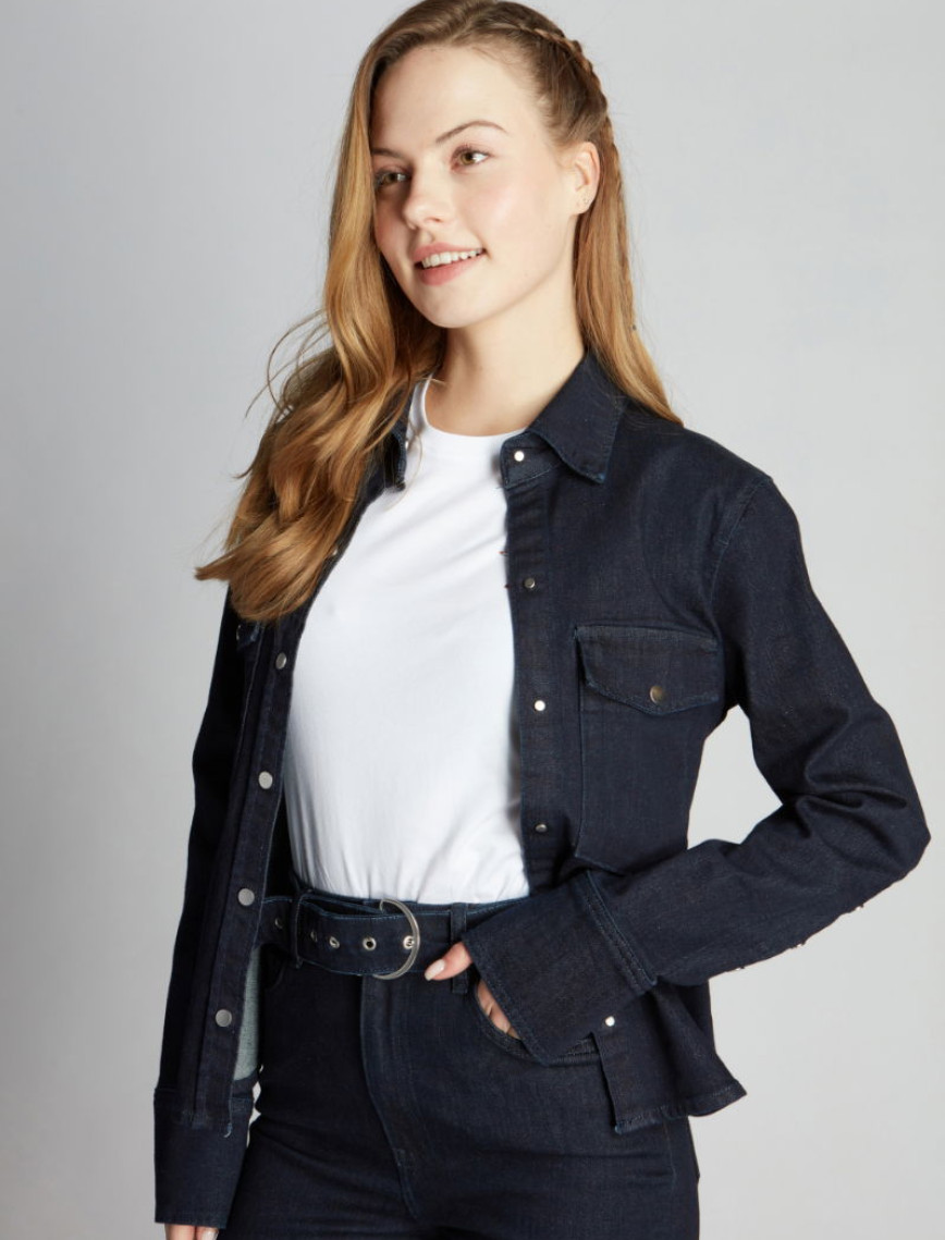 Lacivert Kadın Kot Pantolon Lacivert Kadın Kot Pantolon