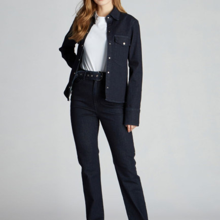 Lacivert Kadın Kot Pantolon