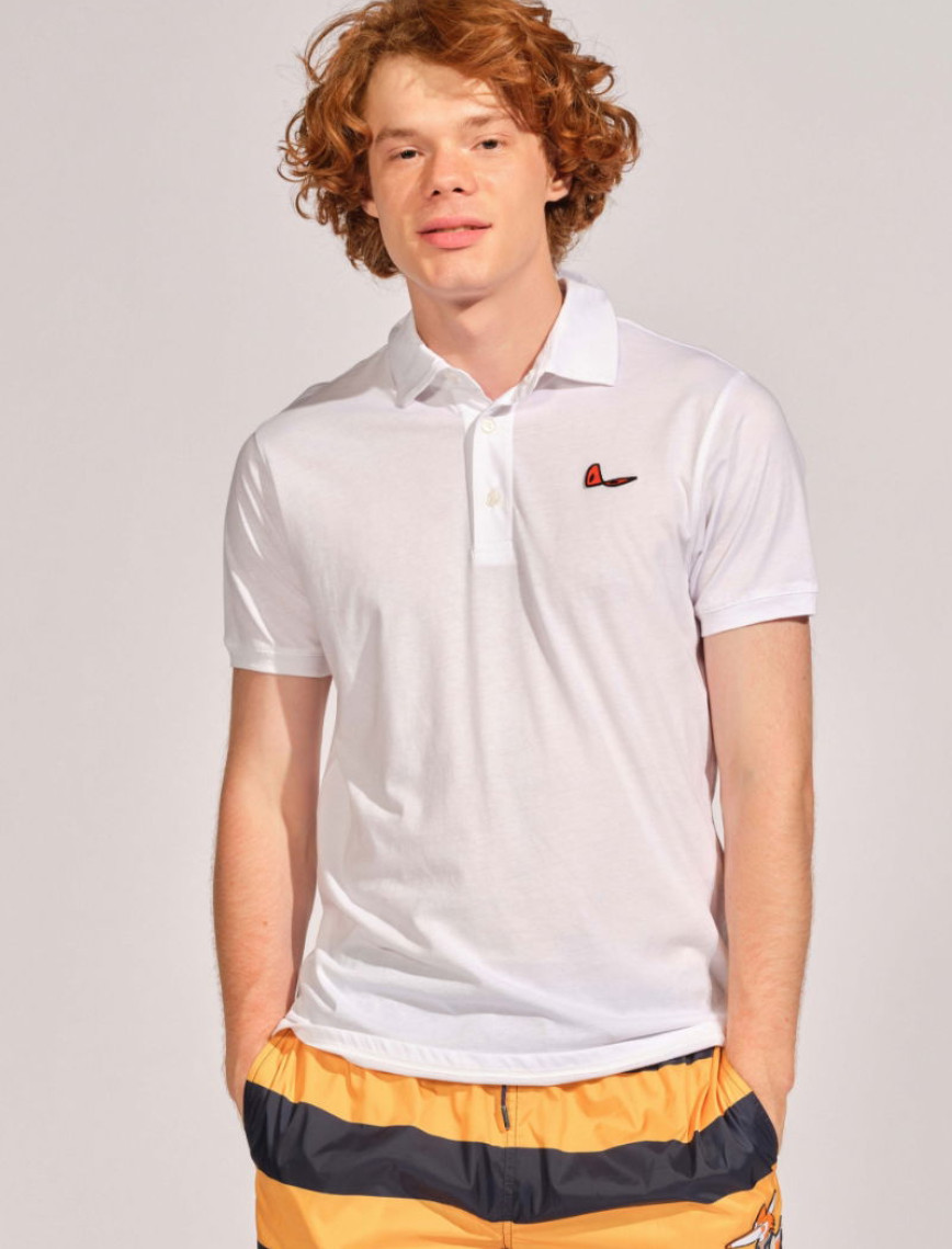 Kırık Beyaz Erkek Polo Tişört Kırık Beyaz Erkek Polo Tişört