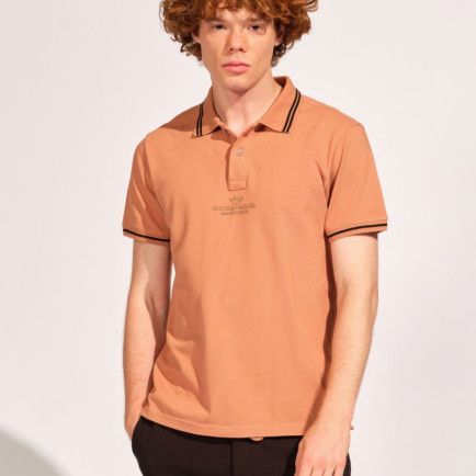 Kiremit Rengi Erkek Polo Tişört Kiremit Rengi Erkek Polo Tişört