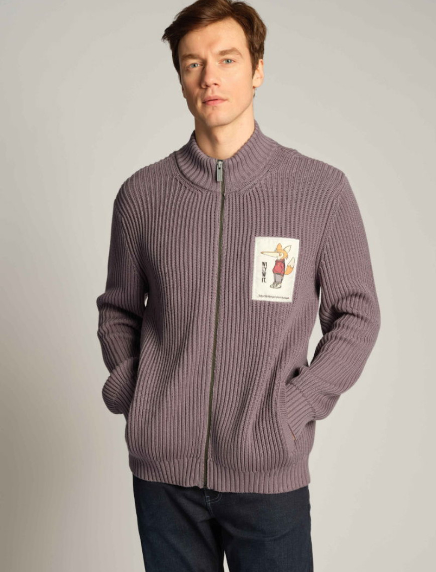 Gri Erkek Hırka Gri Erkek Hırka