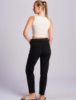 Siyah Kadın Kot Pantolon Siyah Kadın Kot Pantolon