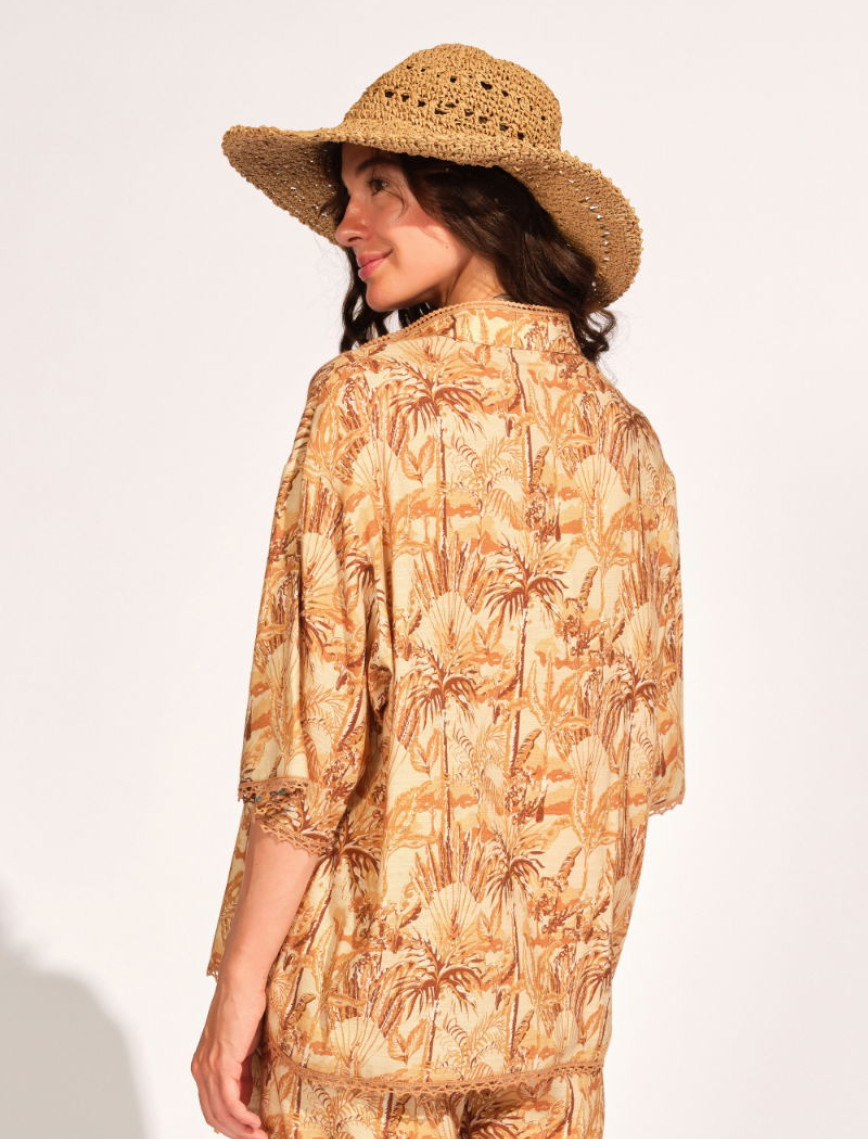 Açık Kahverengi Kadın Gömlek Açık Kahverengi Kadın Gömlek