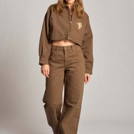 Koyu Yeşil Kadın Kot Pantolon Koyu Yeşil Kadın Kot Pantolon