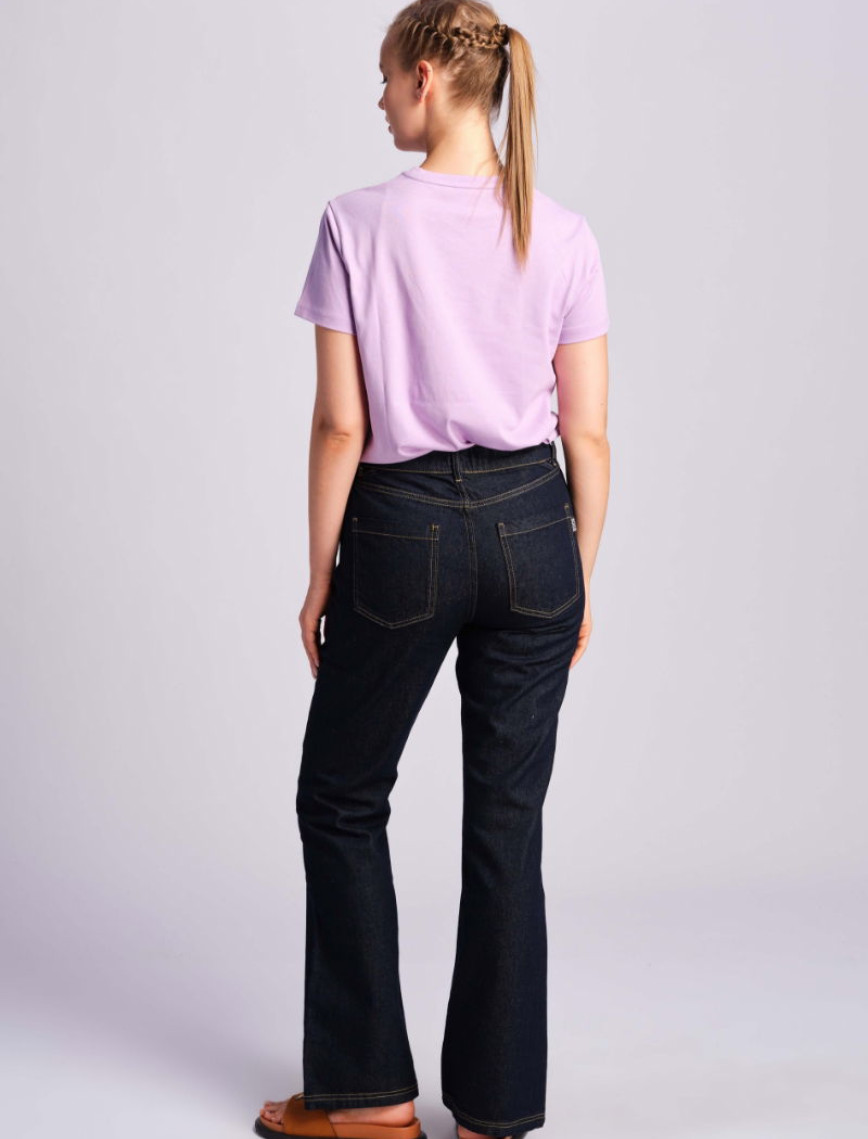 Lacivert Kadın Kot Pantolon Lacivert Kadın Kot Pantolon