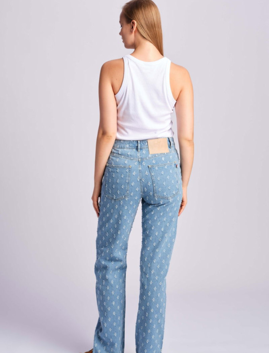 Tuna Mavisi Kadın Kot Pantolon Tuna Mavisi Kadın Kot Pantolon