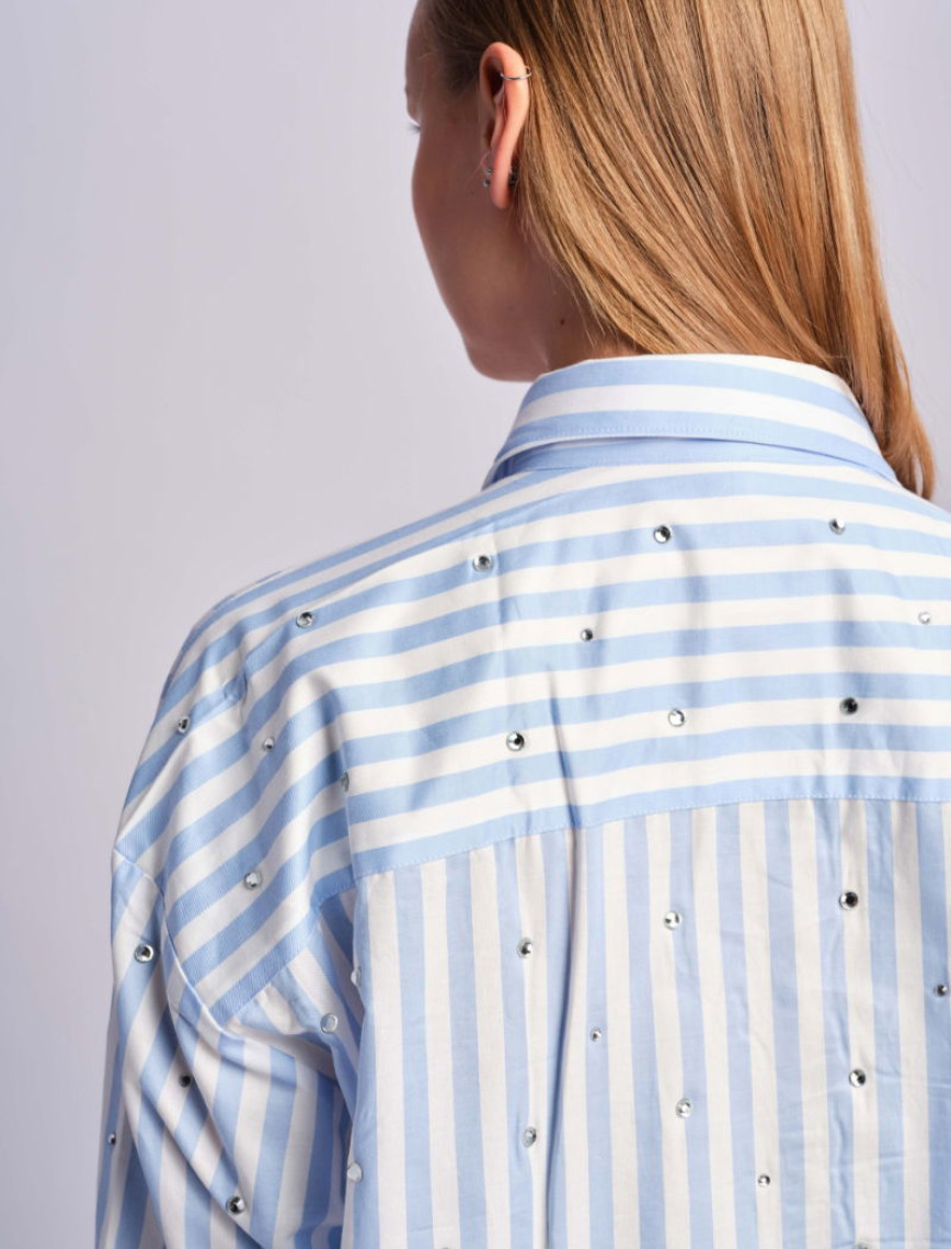 Açık Mavi Kadın Gömlek Açık Mavi Kadın Gömlek