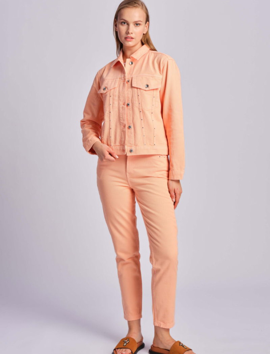 Somon Kadın Kot Pantolon Somon Kadın Kot Pantolon