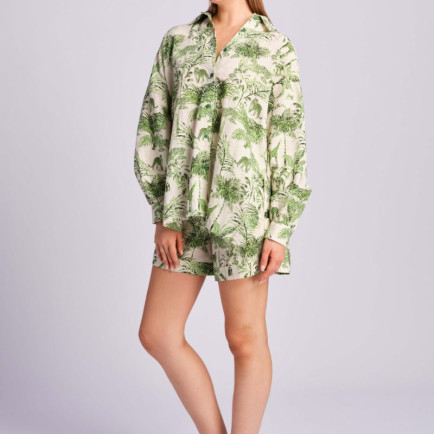 Yeşil Kadın Şort Yeşil Kadın Şort