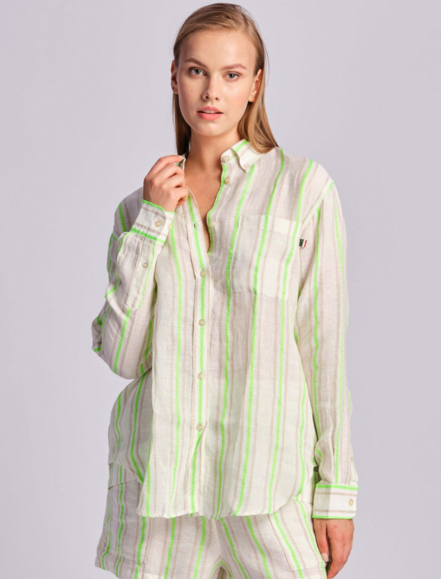 Yeşil Kadın Gömlek Yeşil Kadın Gömlek