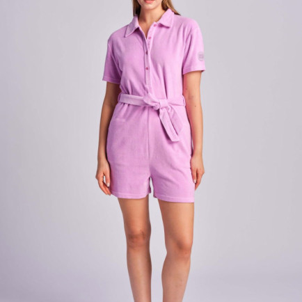 Leylak Rengi Kadın Tulum Leylak Rengi Kadın Tulum