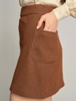Kahverengi Kadın Etek Kahverengi Kadın Etek