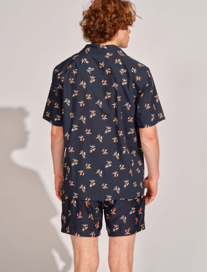 Lacivert Erkek Deniz Şortu Lacivert Erkek Deniz Şortu