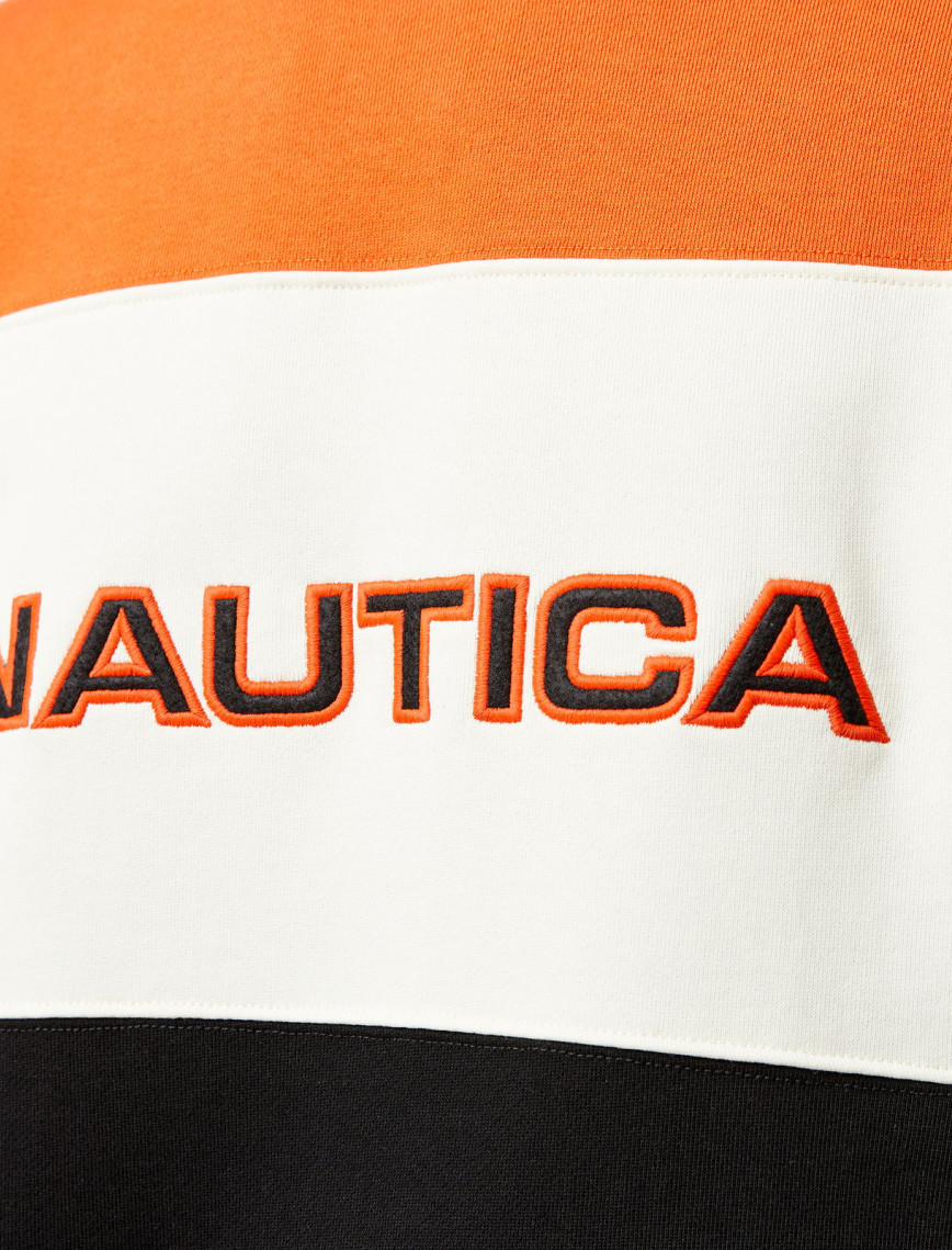 Nautica Erkek Turuncu Regular Fit Sweatshirt Nautica Erkek Turuncu Regular Fit Sweatshirt