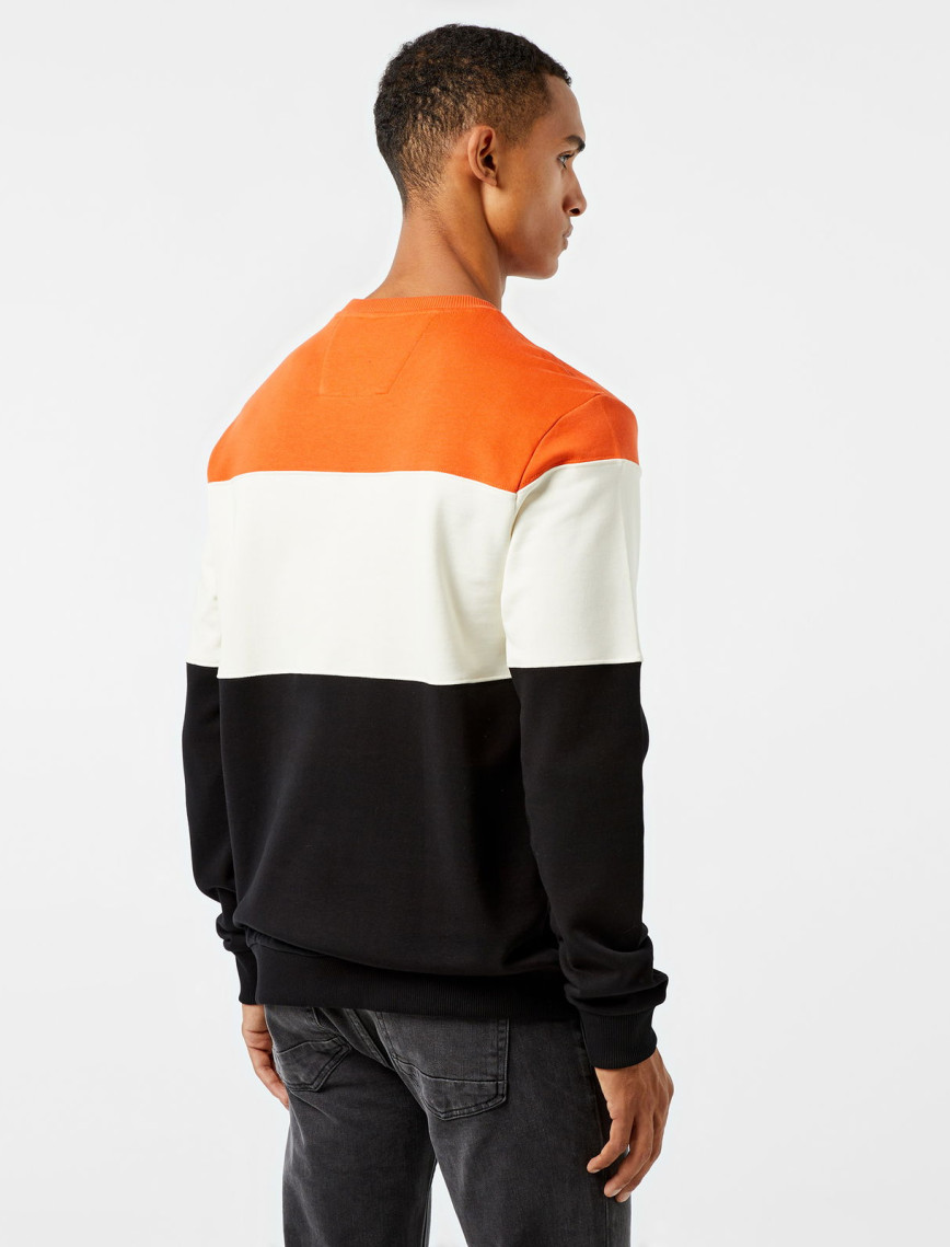 Nautica Erkek Turuncu Regular Fit Sweatshirt Nautica Erkek Turuncu Regular Fit Sweatshirt