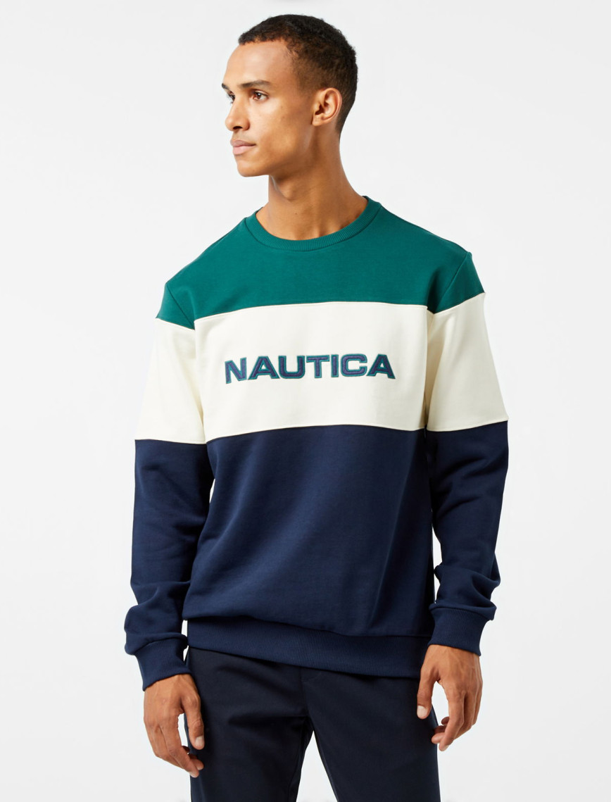 Nautica Erkek Yeşil Regular Fit Sweatshirt Nautica Erkek Yeşil Regular Fit Sweatshirt