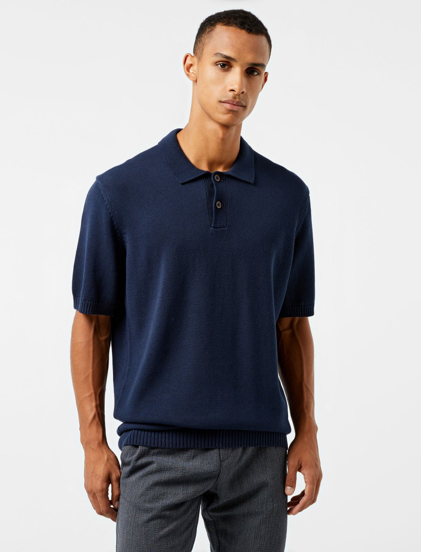 Nautica Erkek Kahverengi Classic Fit Kısa Kollu Triko Nautica Erkek Kahverengi Classic Fit Kısa Kollu Triko