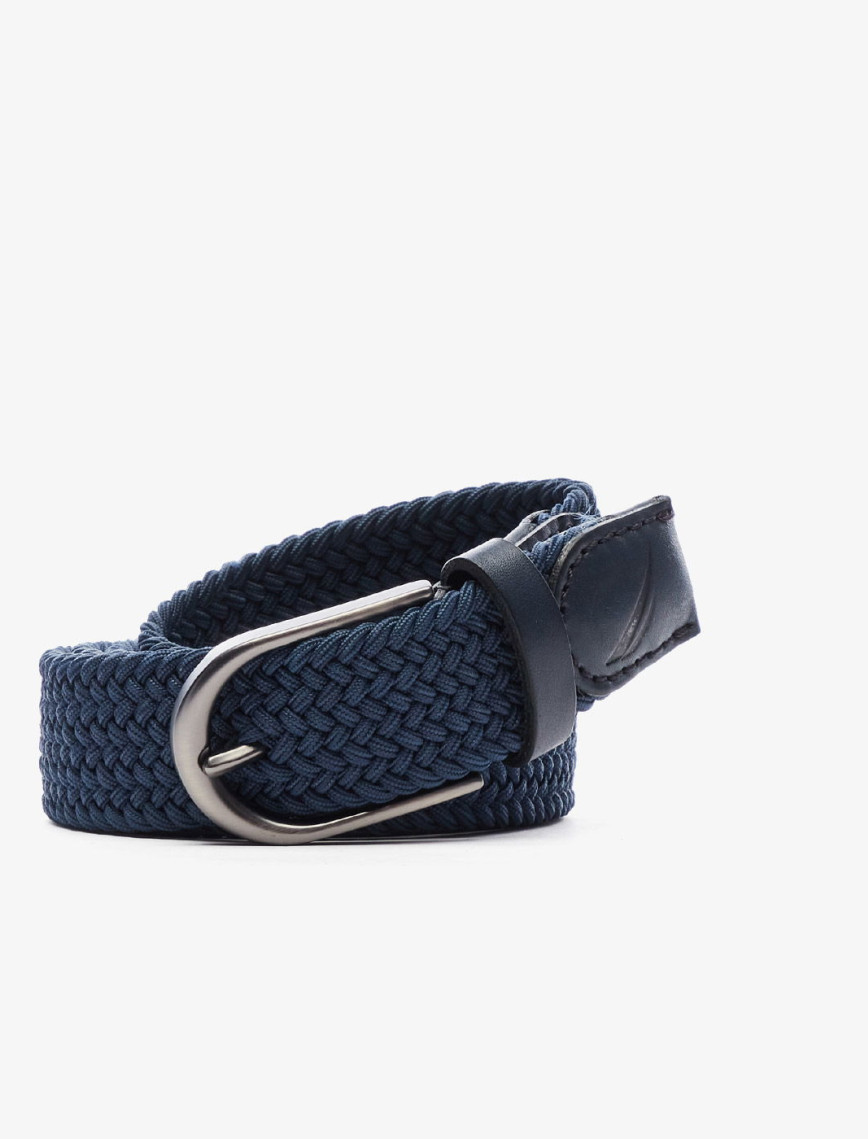 Nautica Erkek Lacivert Örgü Kemer Nautica Erkek Lacivert Örgü Kemer