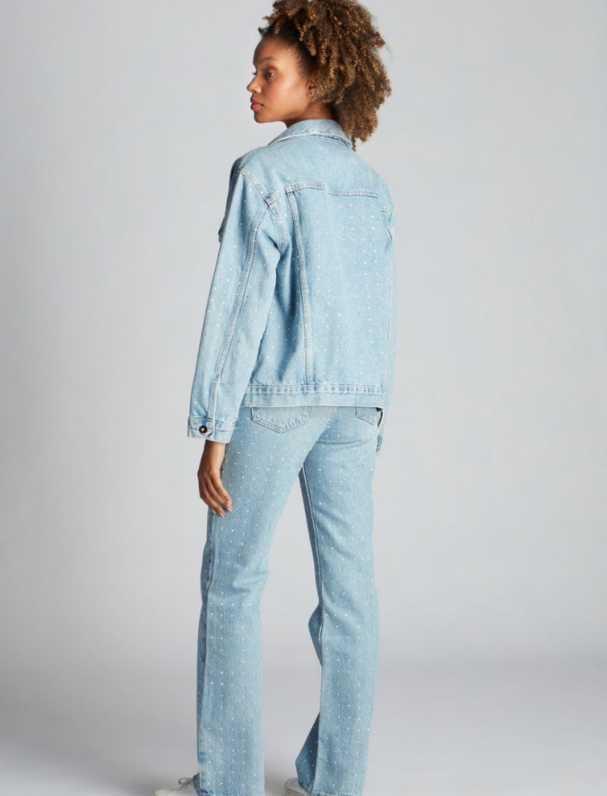 Kadın Kot Ceket 23868 7789 - Light blue Kadın Kot Ceket 23868 7789 - Light blue