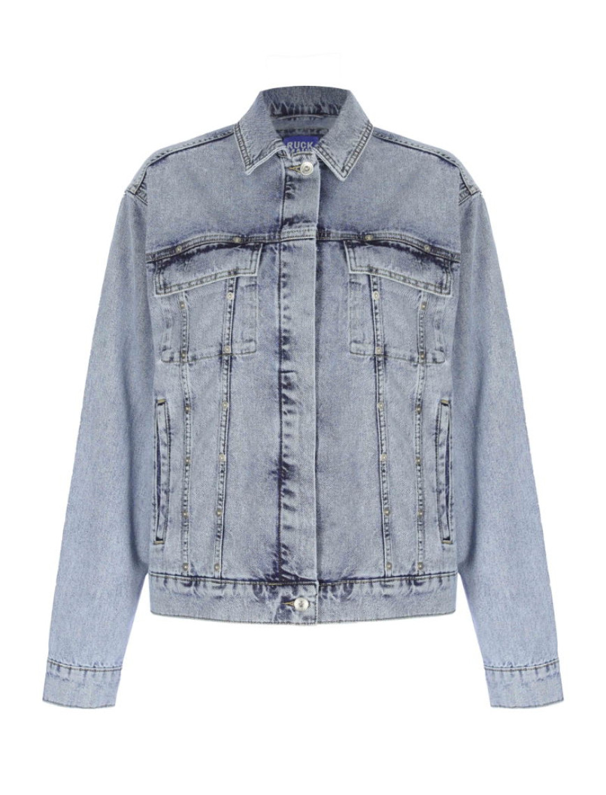 Kadın Kot Ceket 23918 7789 - Light blue Kadın Kot Ceket 23918 7789 - Light blue