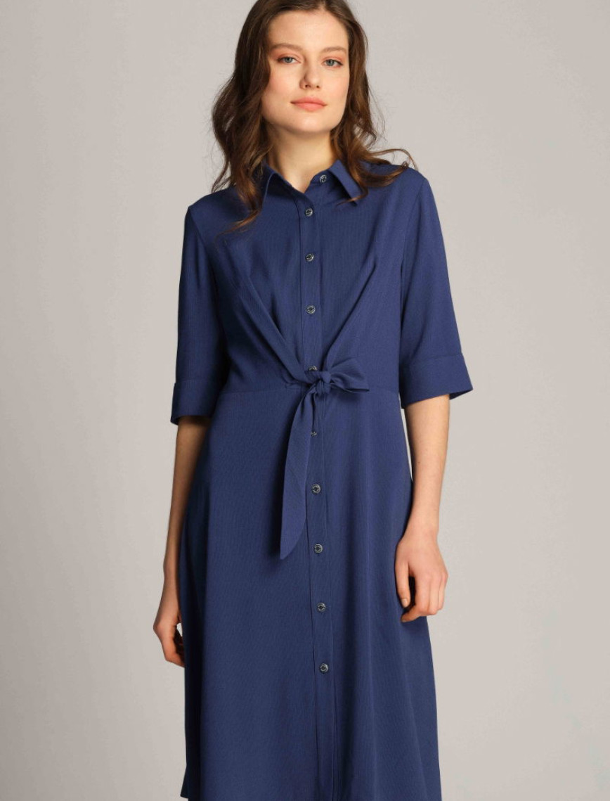 Kadın Elbise 23688 166 - 166 NAVY BLUE Kadın Elbise 23688 166 - 166 NAVY BLUE