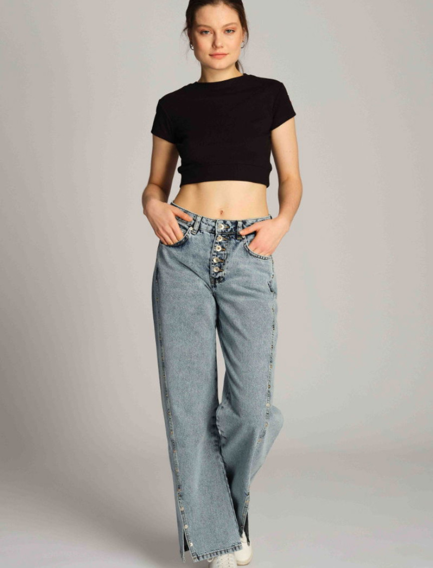 Kadın Kot Pantolon 23919 7789 - Light blue Kadın Kot Pantolon 23919 7789 - Light blue